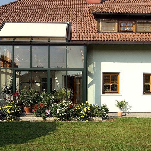 Beschattung Wintergarten
